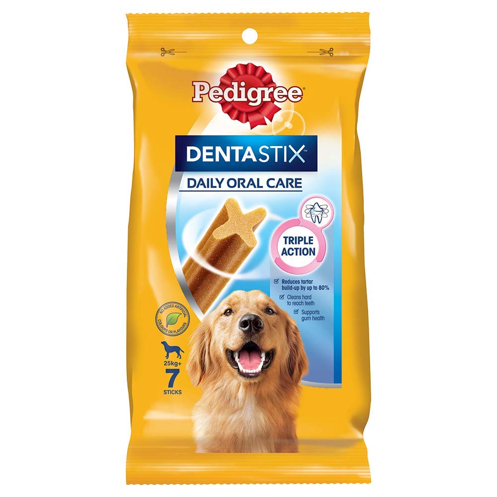 PEDIGREE DentaStix Large Dental Dog Treats Daily Oral Care 56 Sticks Value Pack