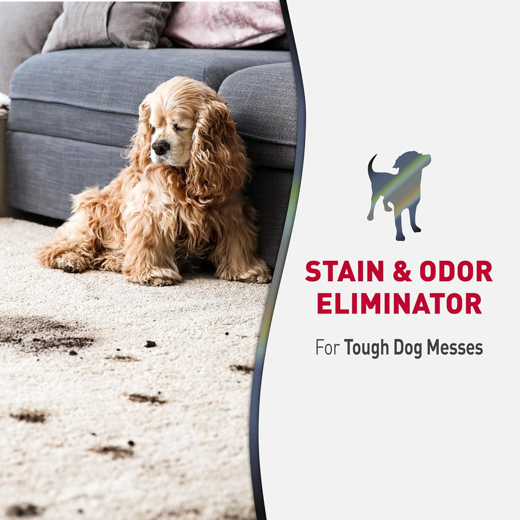Nature’s Miracle Advanced Dog Stain And Odour Eliminator, Sunny Lemon Scent, 946ml, Severe Mess Enzymatic Formula, Pet Urine Destroyer, Multi-Surface Cleaner - Use On Carpet & Furniture, Trigger Spray